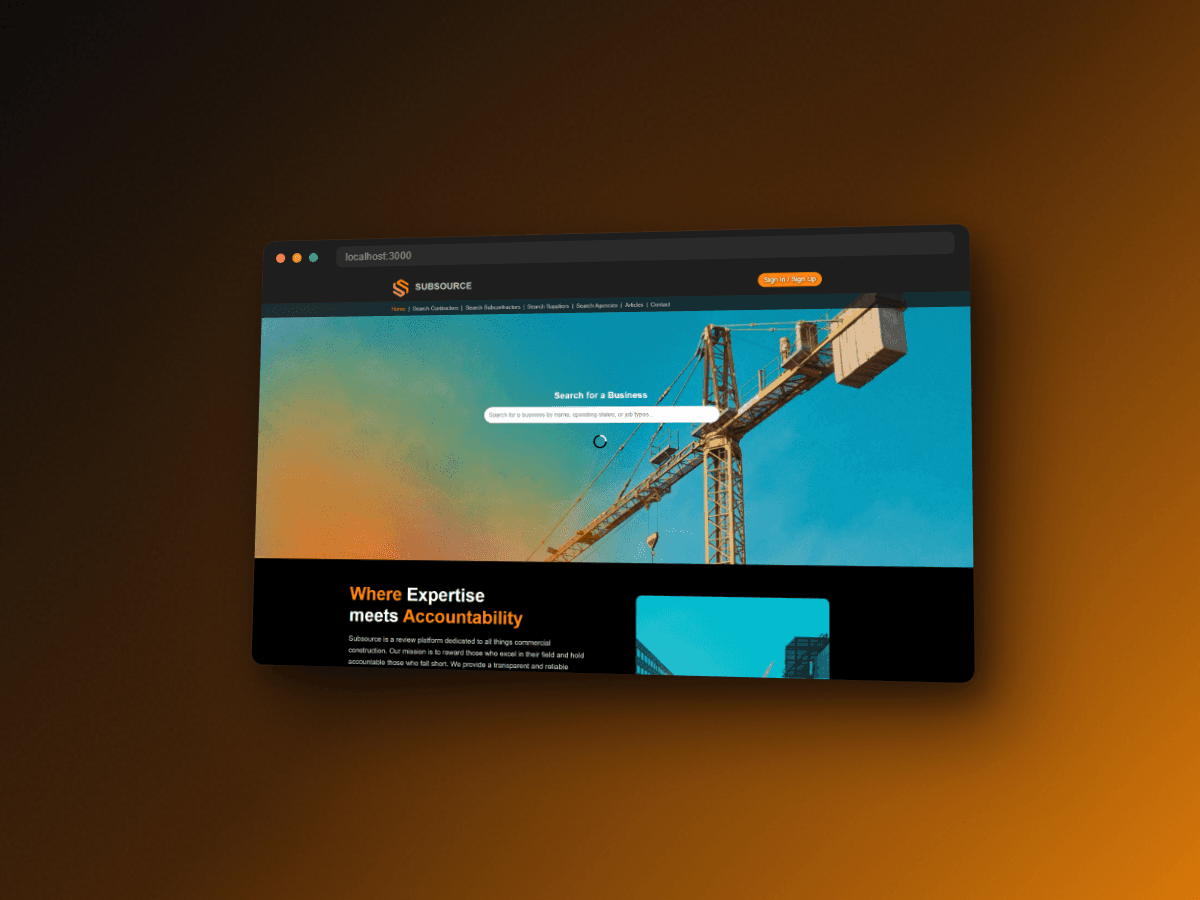 Subsource screenshot