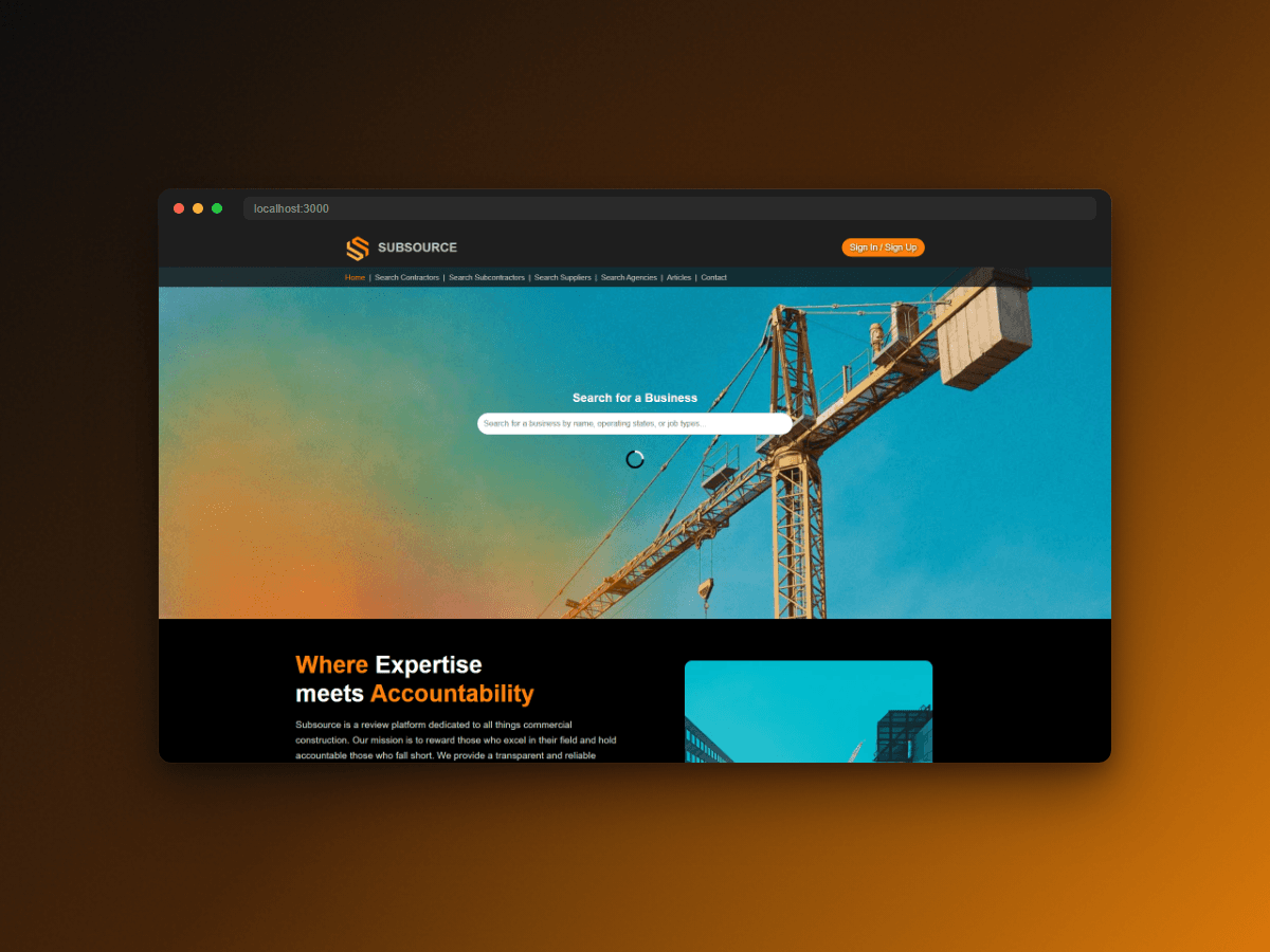 Subsource screenshot